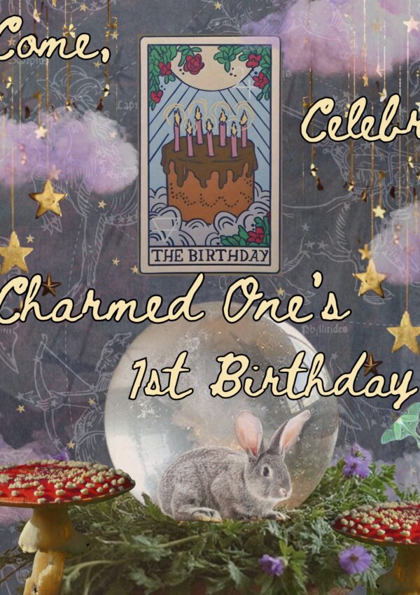 Inspiration for a Charmed One First Birthday Party
