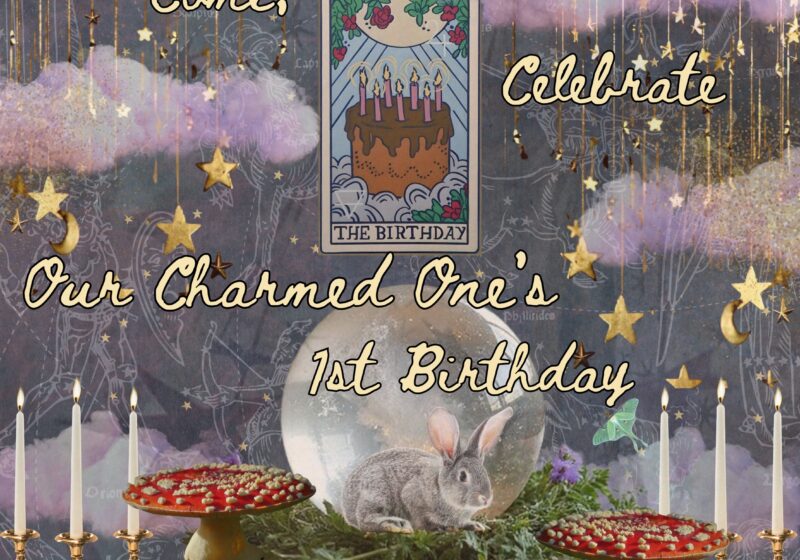 Inspiration for a Charmed One First Birthday Party